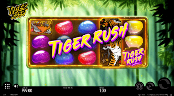 Tiger Rush bonus games